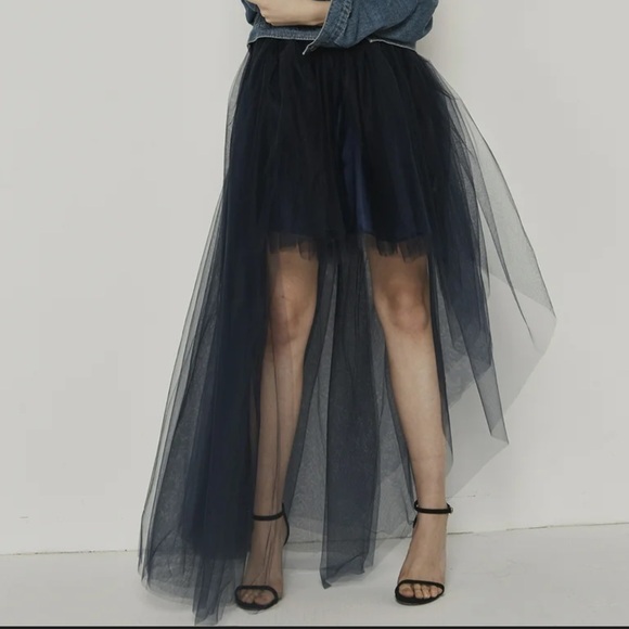 Dresses & Skirts - Hi low black tutu skirt
